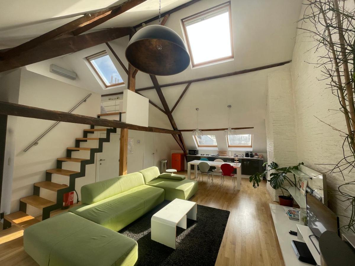 Spacious Loft In The Historical Centre Gent Exteriör bild