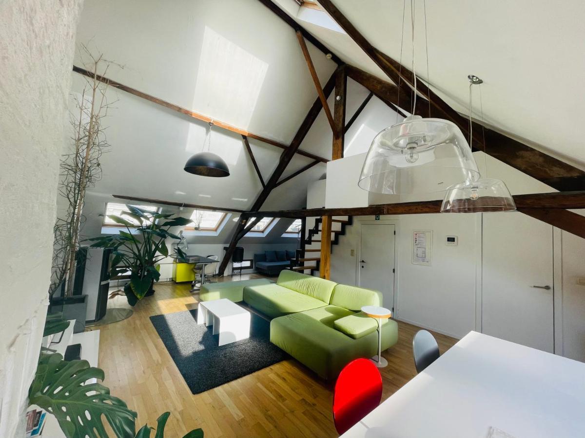 Spacious Loft In The Historical Centre Gent Exteriör bild