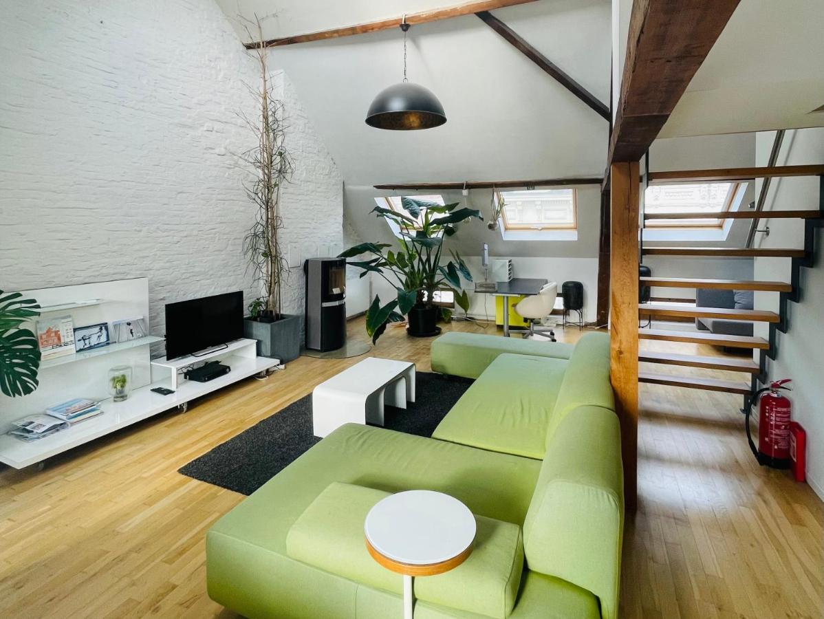 Spacious Loft In The Historical Centre Gent Exteriör bild